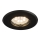 Shilo - Beépíthető lámpa 1xGU10/15W/230V fekete