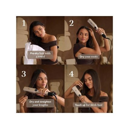 Silk’n - 3 az 1-ben hajszárító SILKYAIR TRINITY 230V arany