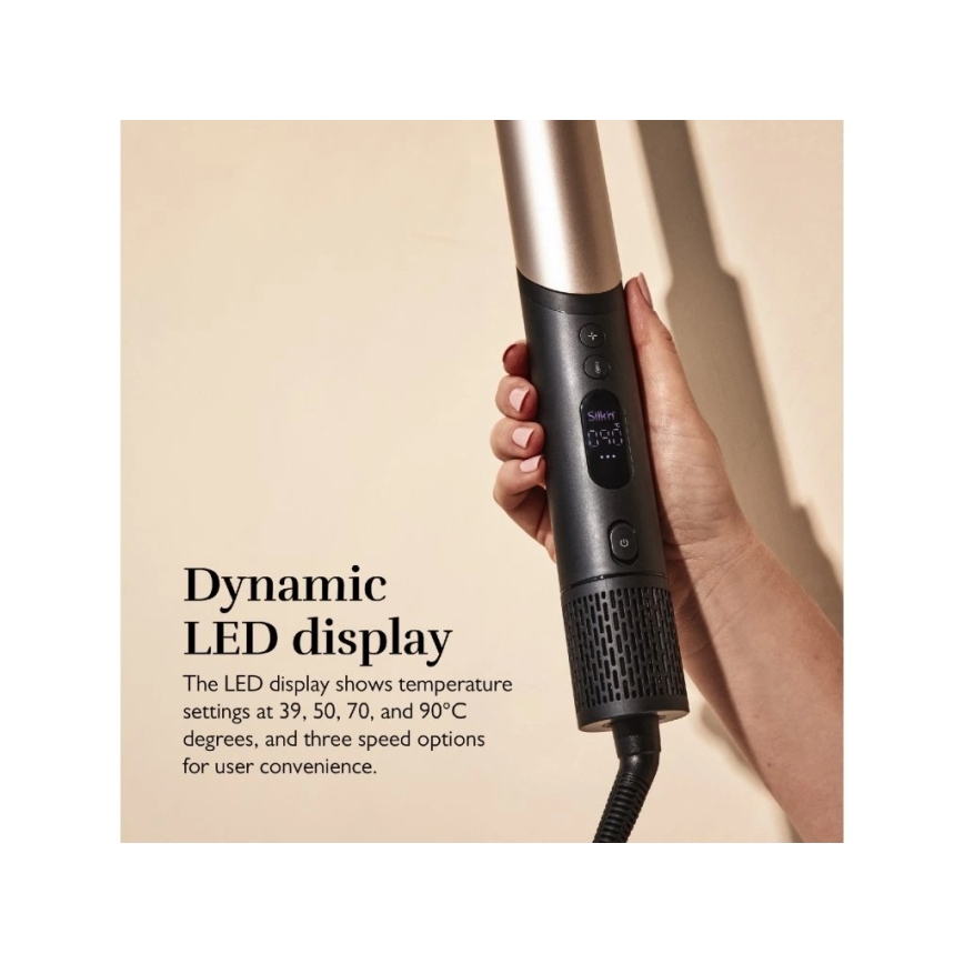 Silk’n - Hajszárító SILKYAIR FLEX 230V fekete/arany