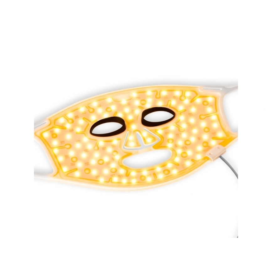 Silk’n - RGB LED terápiás arcmaszk 5V 2000 mAh fehér + távirányító