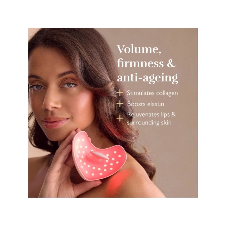 Silk’n - LED terápiás ajakmaszk LED/5V 500 mAh bézs