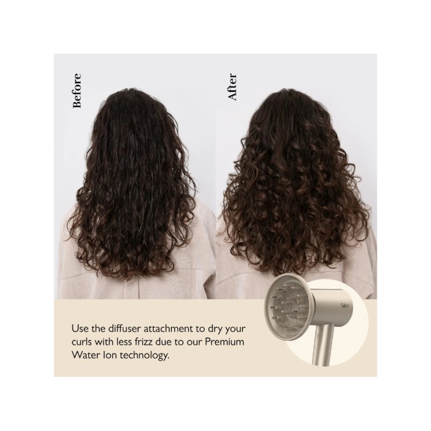 Silk’n - SILKYAIR PRO hajszárító 1600W/230V, arany