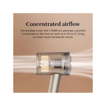 Silk’n - SILKYAIR PRO hajszárító 1600W/230V, arany
