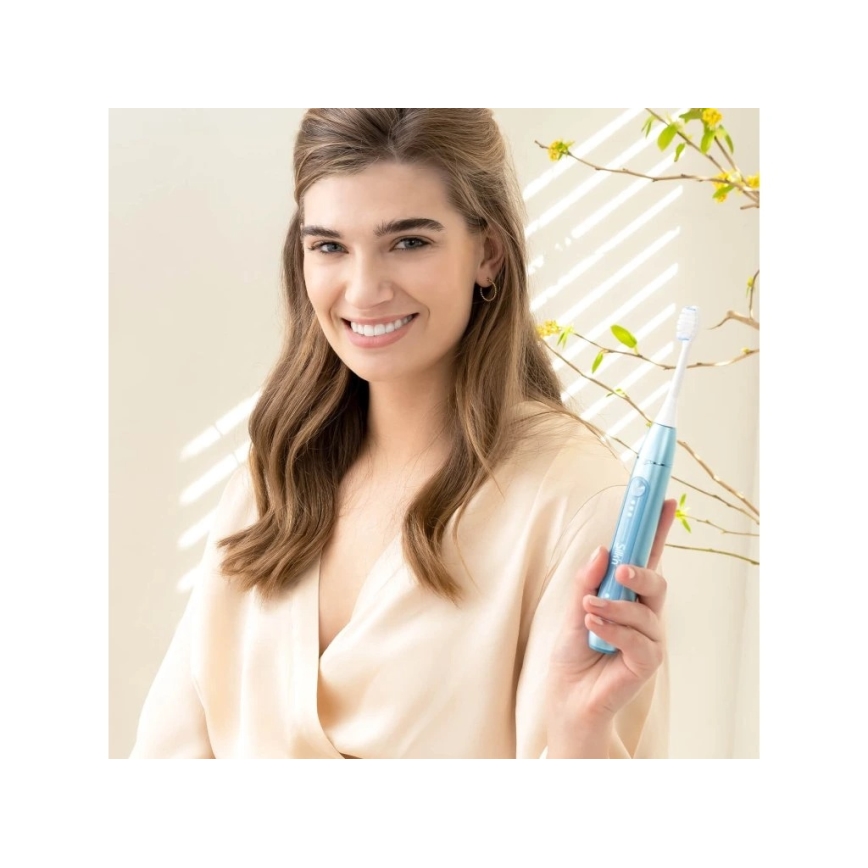 Silk’n - Sonikus vibrációs fogkefe SONIC YOU 3350 mAh IPX7 kék