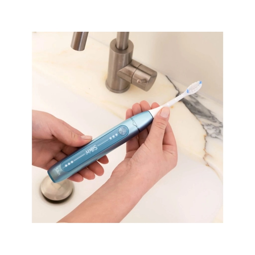 Silk’n - Sonikus vibrációs fogkefe SONIC YOU 3350 mAh IPX7 kék