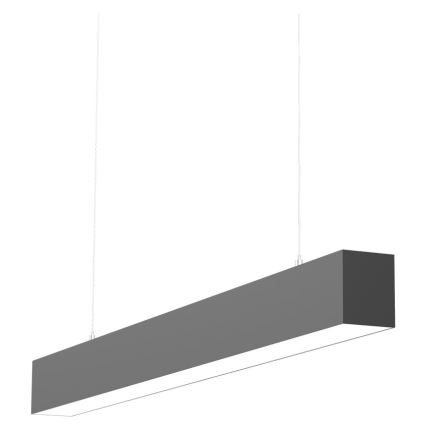 Sinclair - LED mennyezeti lámpa LSM LED/20W/230V 3000K/4000K/5000K 60 cm fekete