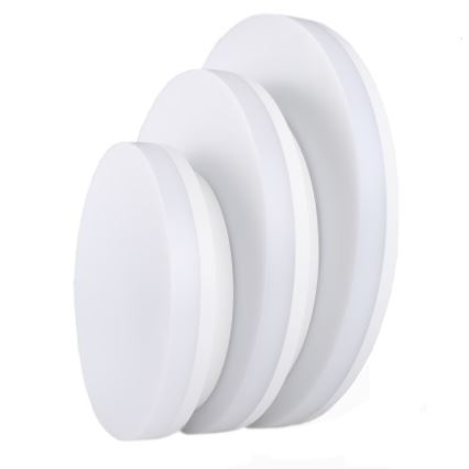 Sinclair - LED Felületre szerelhető lámpa LED/30W/230V 3000K/4000K/6000K IP54 33 cm fehér
