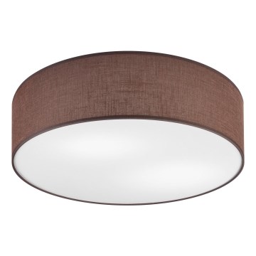 SIRJA mennyezeti lámpa 2x E27, 15 W, 230 V, Ø 45 cm, barna