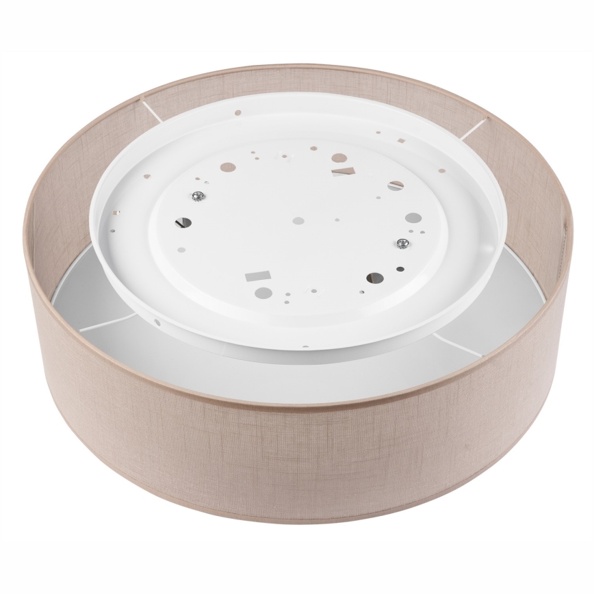 Mennyezeti lámpa SIRJA 2xE27/60W/230V átmérő 45 cm bézs