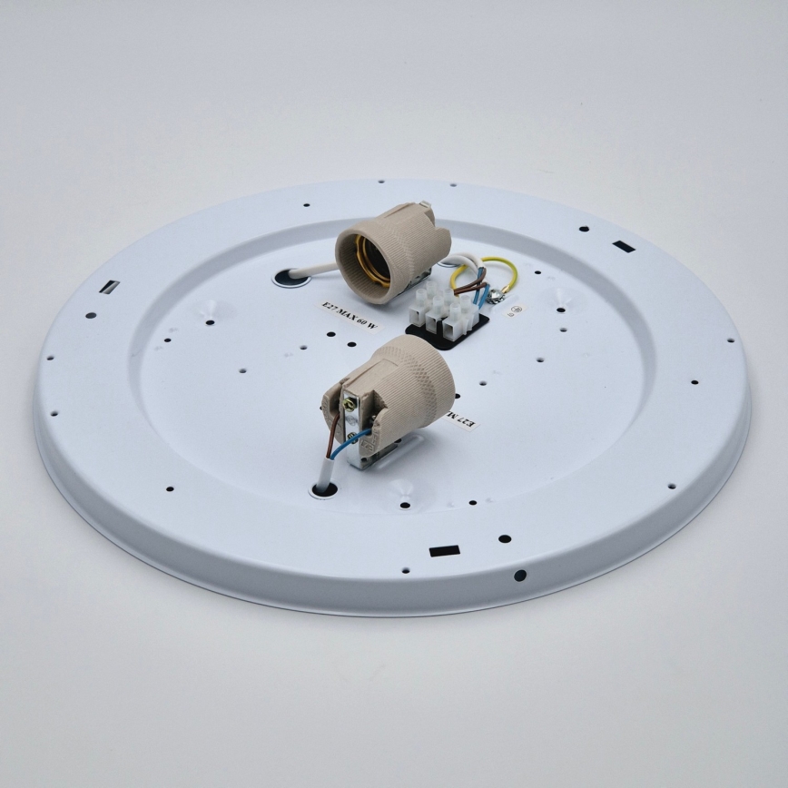 Mennyezeti lámpa SIRJA 2xE27/60W/230V átmérő 45 cm krémszínű