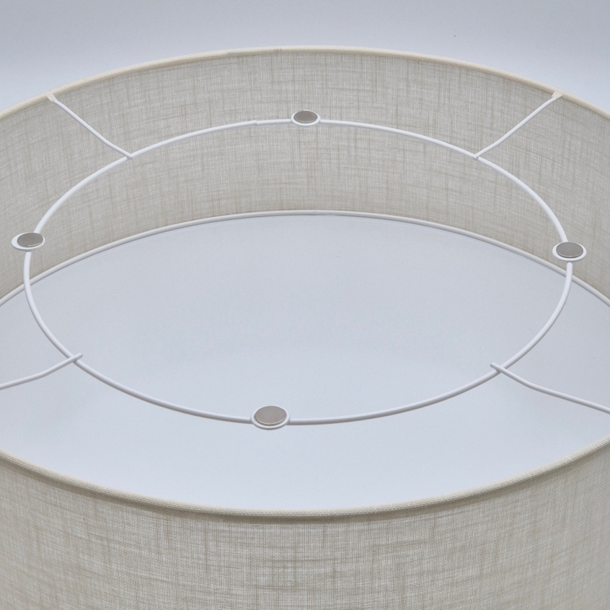 Mennyezeti lámpa SIRJA 2xE27/60W/230V átmérő 45 cm krémszínű