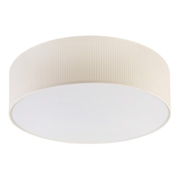 SIRJA PLISADO mennyezeti lámpa 4xE27/15W/230V, átmérő 45 cm, krémszínű