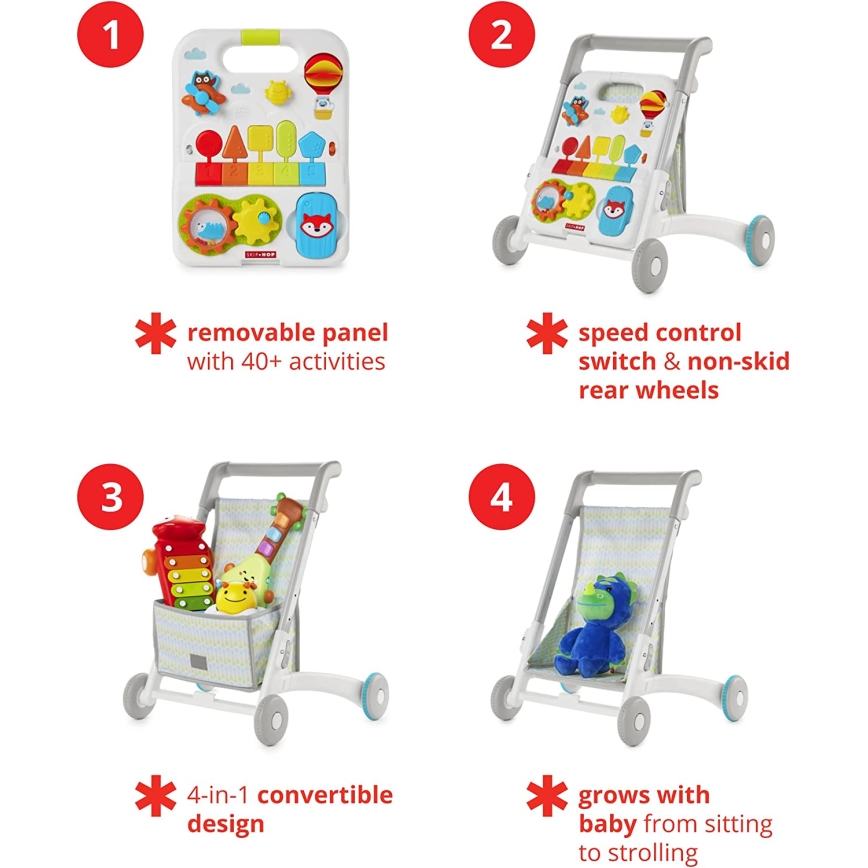 Skip Hop - Babajáróka 4in1 EXPLORE&MORE 3xAA