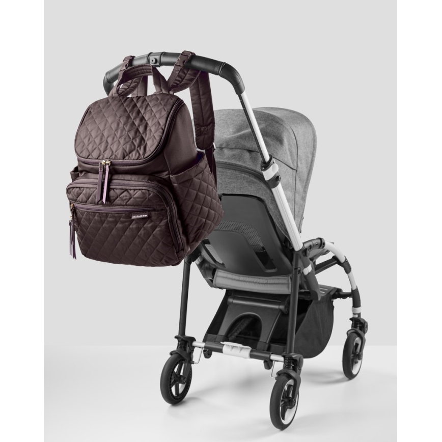 Skip Hop - Pelenkázó hátizsák babakocsihoz FORMA Csokoládé