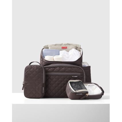 Skip Hop - Pelenkázó hátizsák babakocsihoz FORMA Csokoládé