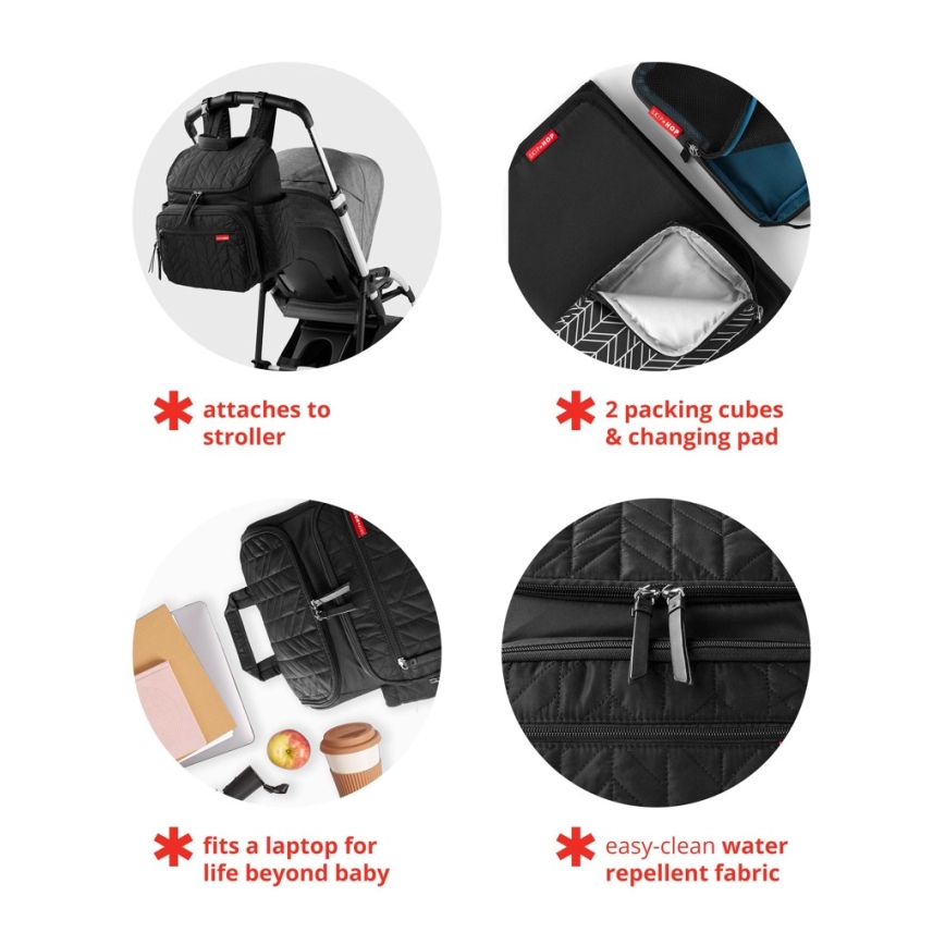 Skip Hop - Pelenkázó hátizsák babakocsihoz FORMA Sage