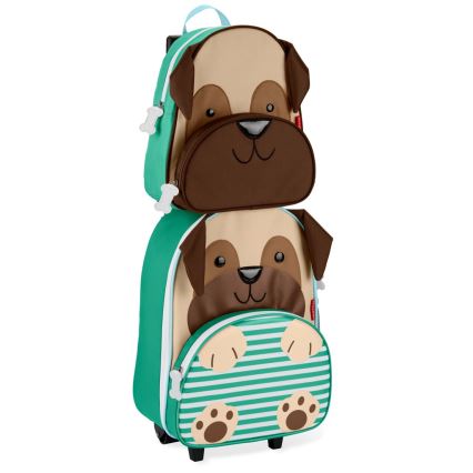 Skip Hop - Gyermek utazóbőrönd ZOO mopsz