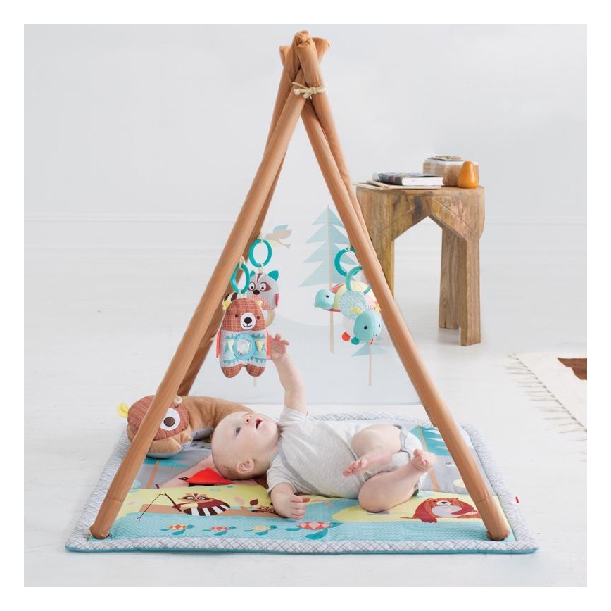 Skip Hop - Gyermek játékszőnyeg CAMPING CUBS