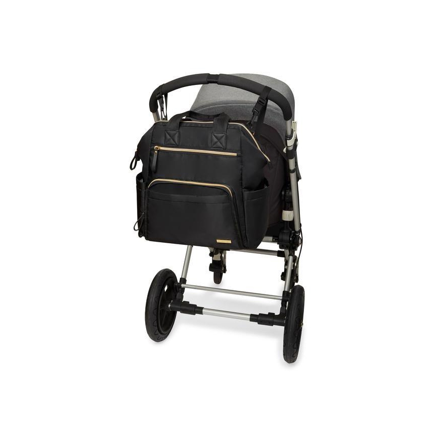 Skip Hop - Pelenkázó hátizsák babakocsihoz MAINFRAME fekete