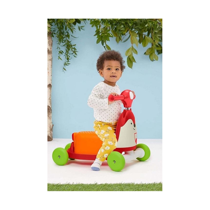 Skip Hop - Tolós bicikli 3in1 ZOO róka 3xAAA