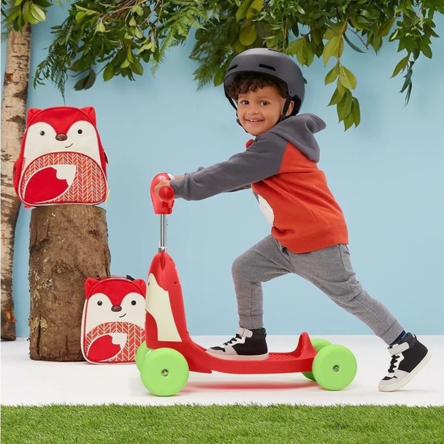 Skip Hop - Tolós bicikli 3in1 ZOO róka 3xAAA