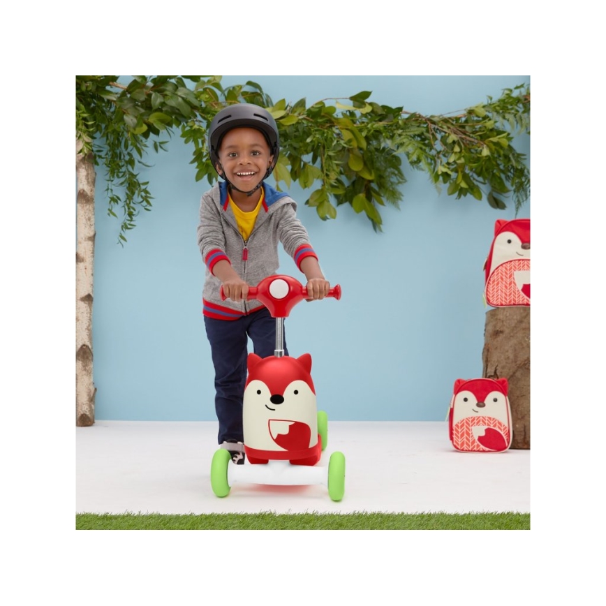 Skip Hop - Tolós bicikli 3in1 ZOO róka 3xAAA