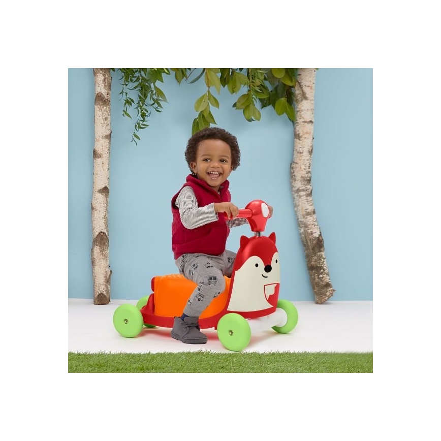 Skip Hop - Tolós bicikli 3in1 ZOO róka 3xAAA