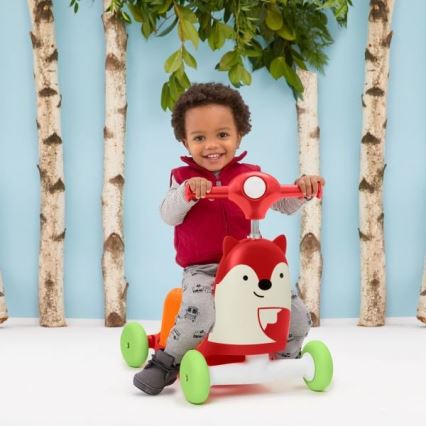 Skip Hop - Tolós bicikli 3in1 ZOO róka 3xAAA