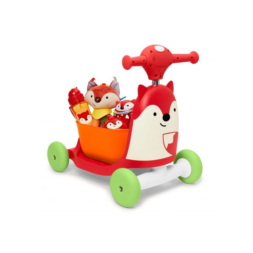 Skip Hop - Tolós bicikli 3in1 ZOO róka 3xAAA