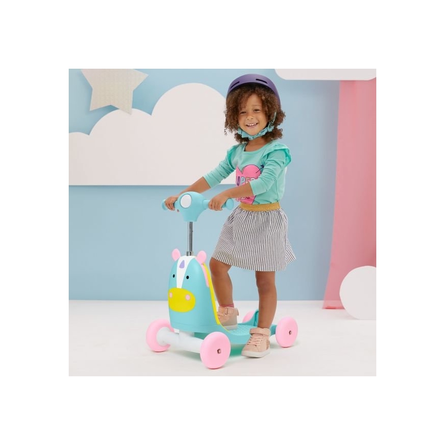 Skip Hop - Tolós bicikli 3in1 ZOO unikornis 3xAAA