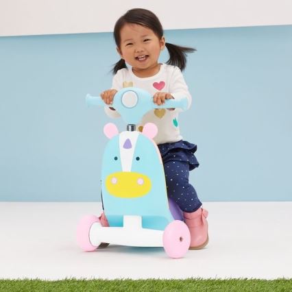 Skip Hop - Tolós bicikli 3in1 ZOO unikornis 3xAAA