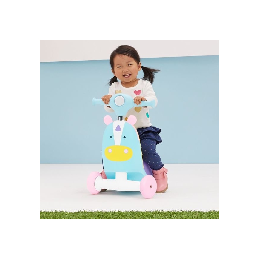 Skip Hop - Tolós bicikli 3in1 ZOO unikornis 3xAAA