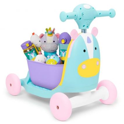Skip Hop - Tolós bicikli 3in1 ZOO unikornis 3xAAA