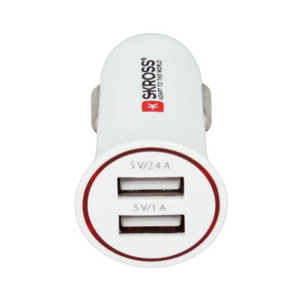 USB adapter SKROSS Dual Car Charger, 3400mA max