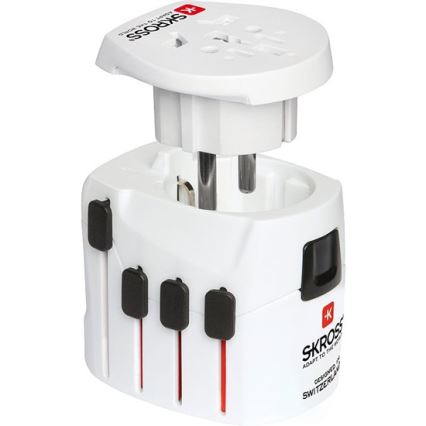 SKROSS - Univerzális utazó adapter 6,3A