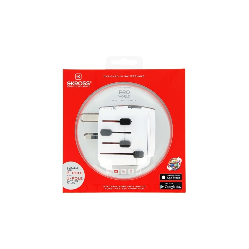 SKROSS - Univerzális utazó adapter 6,3A