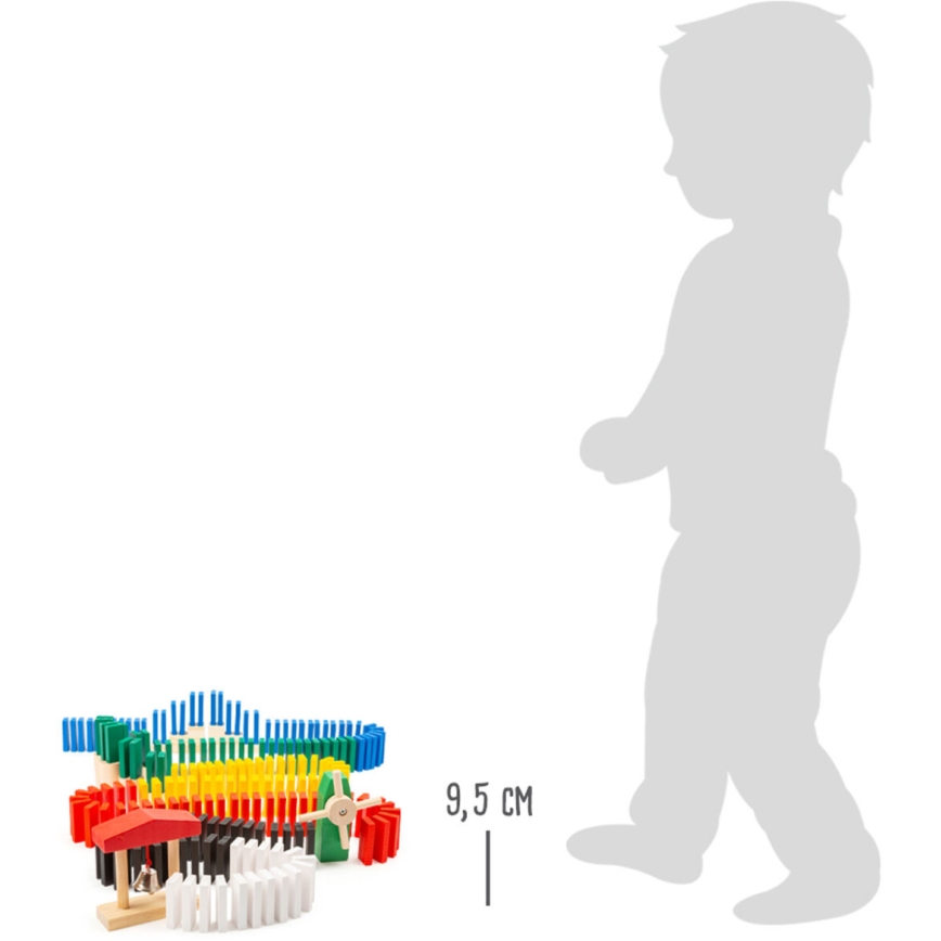 Small foot - Fa dominó rallye 490 db