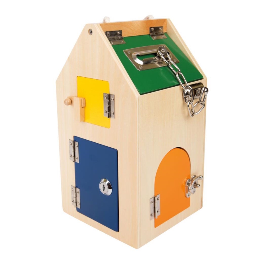 Small Foot - Motorikus ház zárakkal