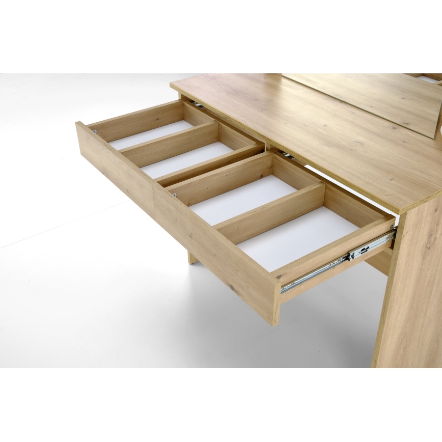 Sminkasztal AMORIO artisan tölgy