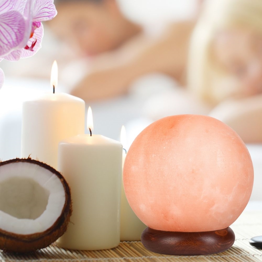 Sólámpa SALLY 1xE14/25W/230V égerfa 5 kg