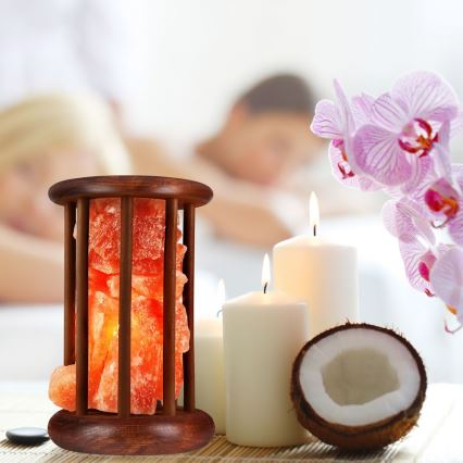 Sólámpa SALLY 1xE14/25W/230V égerfa 2,1 kg