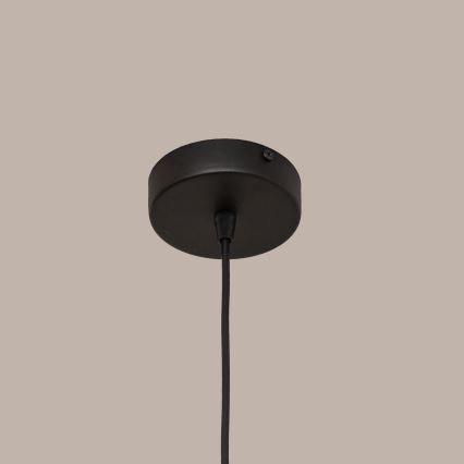 SOLANO kábelre szerelhető függőlámpa 1xE27/15W/230V fekete/arany
