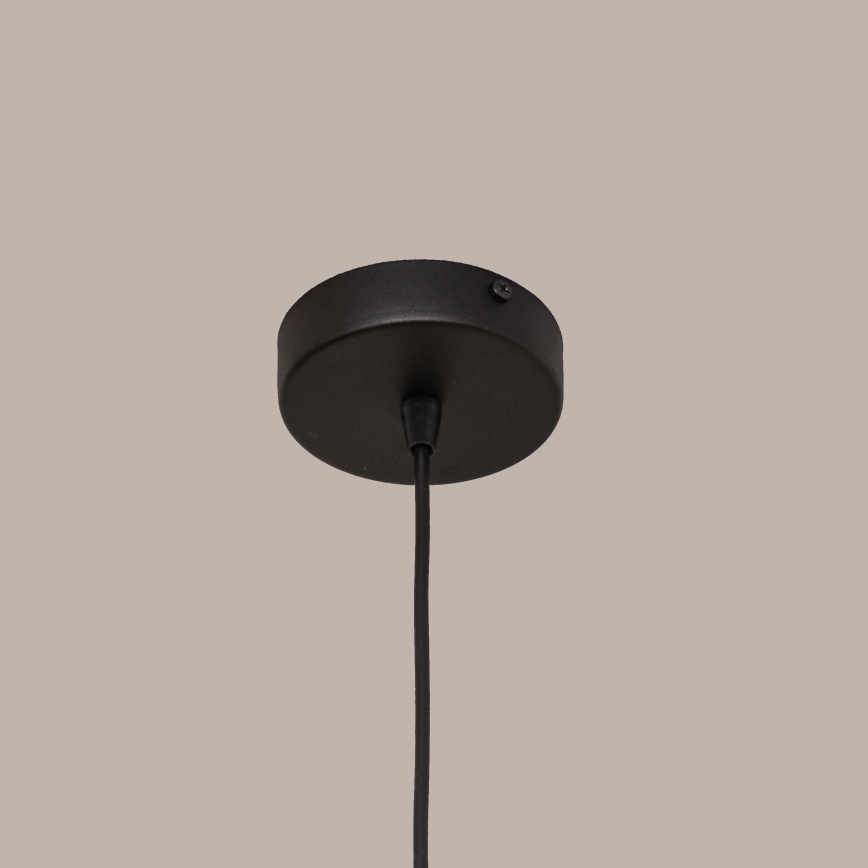 SOLANO kábelre szerelhető függőlámpa 1xE27/15W/230V fekete/arany