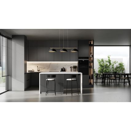 Lámpa zsinóron SOLAR 3xE27/60W/230V arany