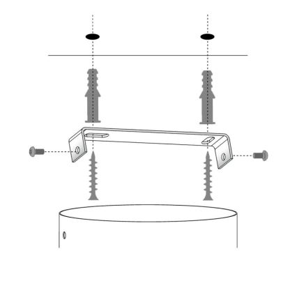 Függeszték kábelre SOLARIS 1xE27/60W/230V átm. 69 cm fekete/arany