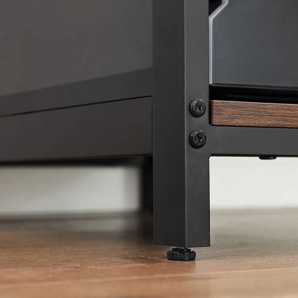 SOLEA íróasztal barna/fekete