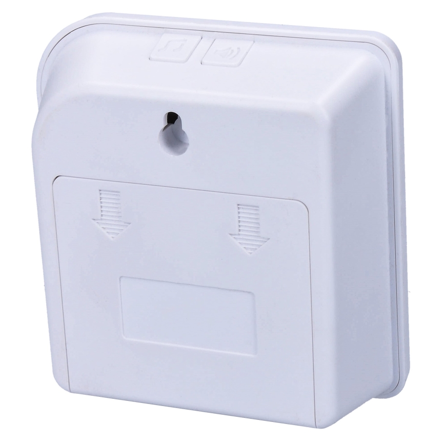 Riasztó 3xAA vezeték nélküli mozgásérzékelővel 3xAAA/5V fehér