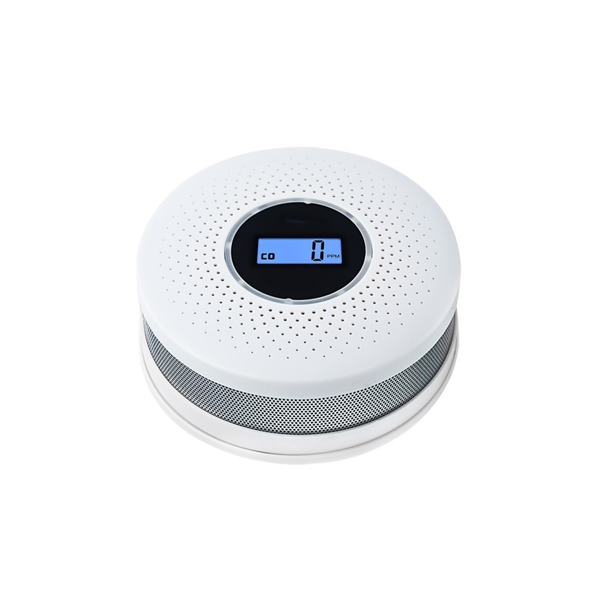 Füst- és szénmonoxid érzékelő 1,5V/3xAA