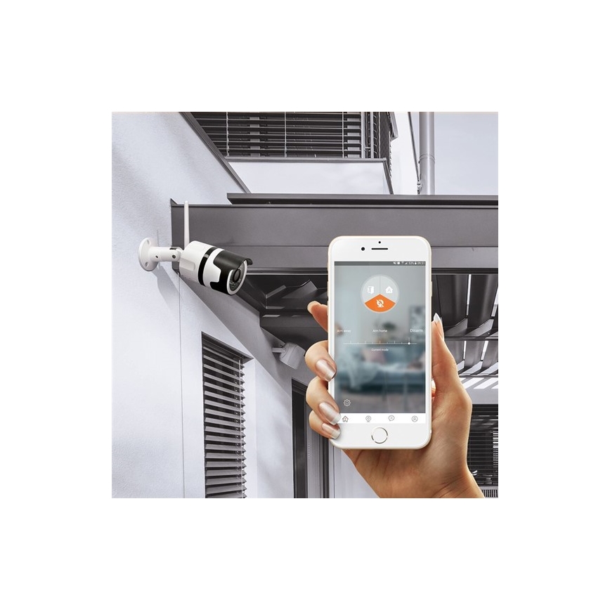 Kültéri IP kamera 12V érzékelővel / FULL HD IP65 Wi-Fi Tuya