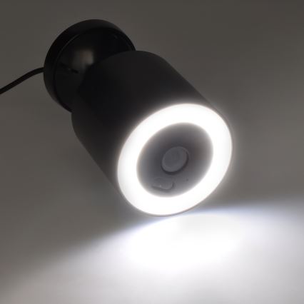 LED kültéri biztonsági kamera beépített világítással, 12V, 1536p felbontás, Wi‑Fi (Tuya), IP65